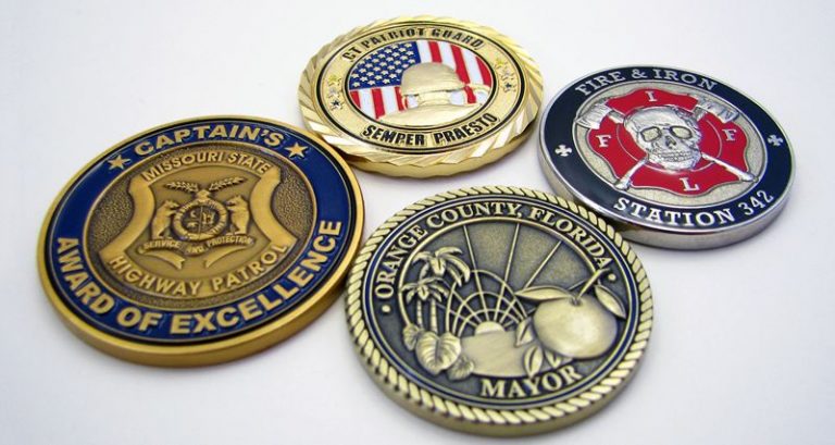 Custom Challenge Coins With 3D Mold - Custom Challenge Coins