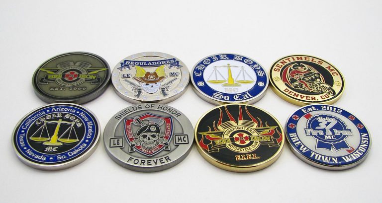 motorcycle challenge coins