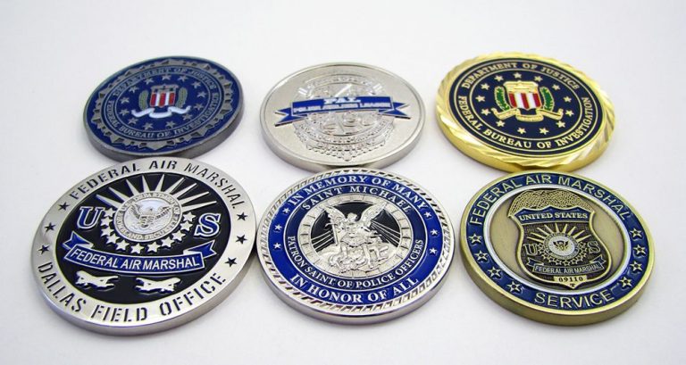 Police Challenge Coins - No Minimum - Quality Challenge Coins